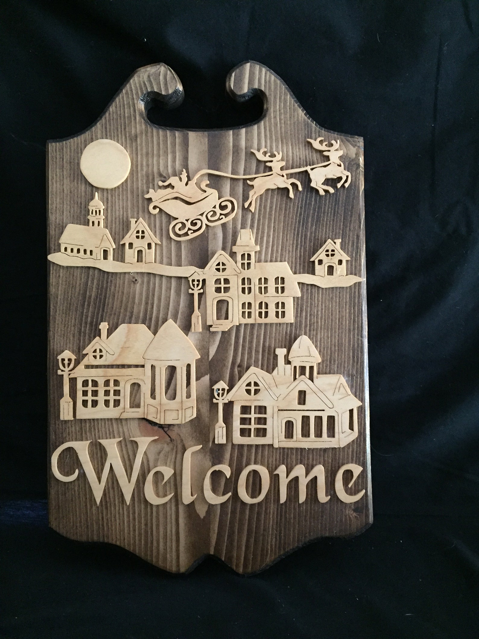 sign scroll saw home decor Etsy