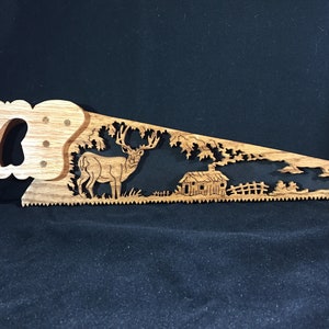 deer, deer hunting, buck, cabin, wildlife, outdoors, gift for hunter rifle, archery, nature, outdoors, scroll saw, woodworking