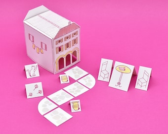Corfu - Architectural DIY Paper Toy for Kids - Creative Paper Kit