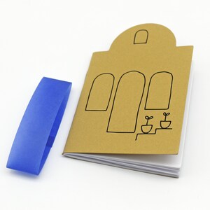 Sketchbooks: 10% off Set of any two Greece die-cut architectural notebooks image 4