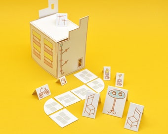 Athens - Architectural DIY Paper Toy for Kids - Creative Paper Kit