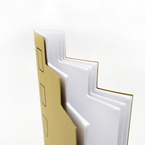 Sketchbooks: 10% off Set of any two Greece die-cut architectural notebooks image 8