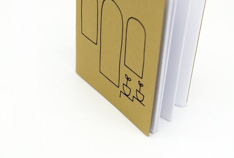 Sketchbooks: 10% off Set of any two Greece die-cut architectural notebooks image 5