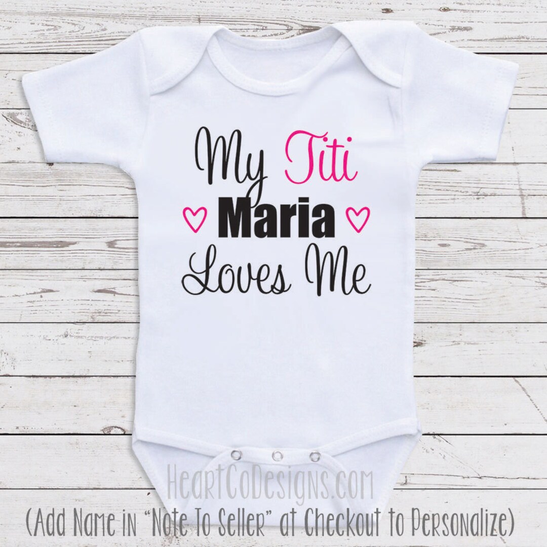 My titi hotsell loves me onesie