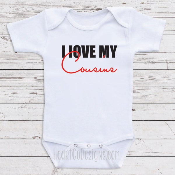I Love My Cousin - Etsy