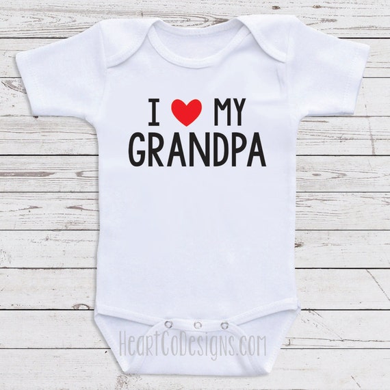 Baby Romper I Really Really Really Love My Papaw