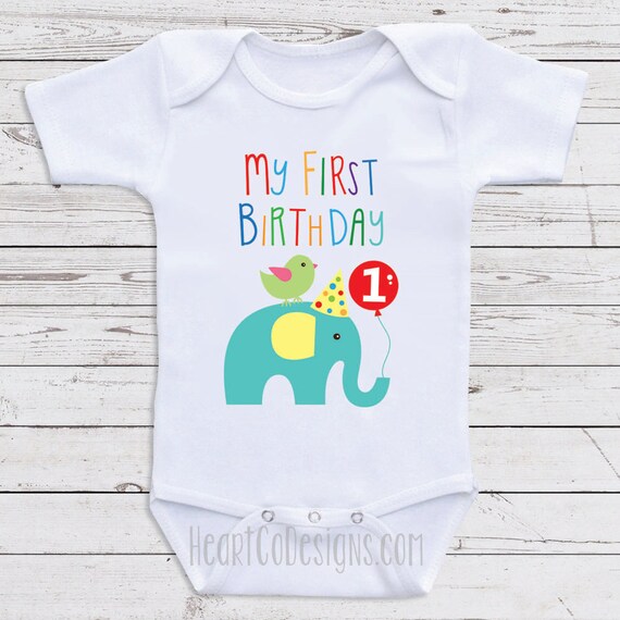my first birthday clothes