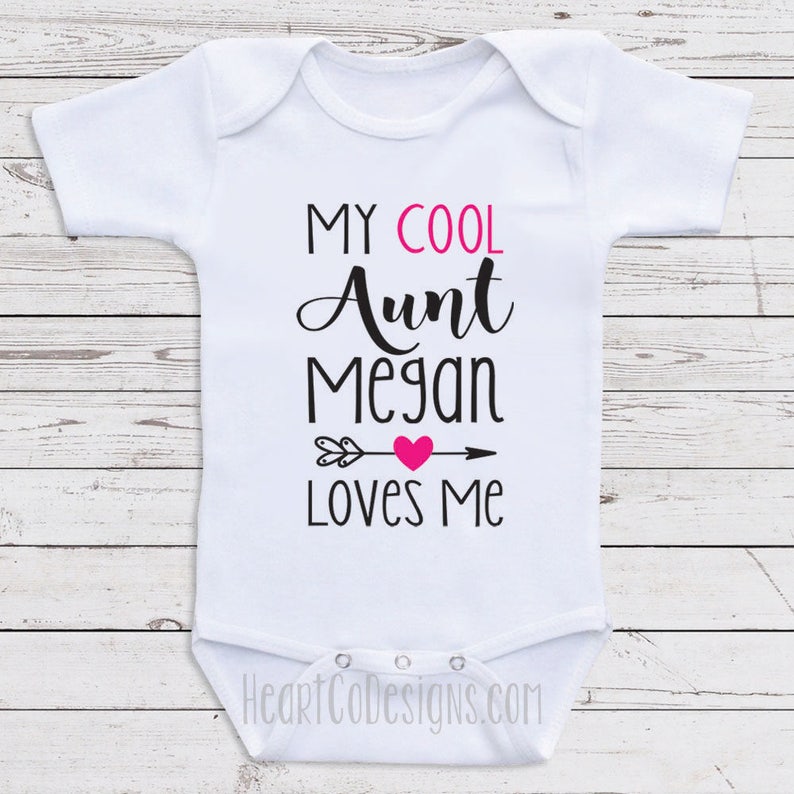 auntie loves you baby clothes