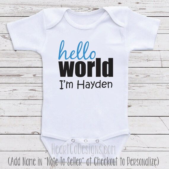 personalized baby shirts