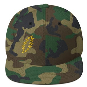 13-Point Bolt Snapback Hat