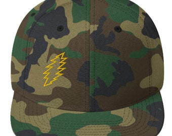 13-Point Bolt Snapback Hat