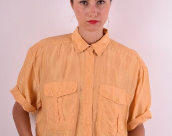 Vintage Silk Shirt (514)