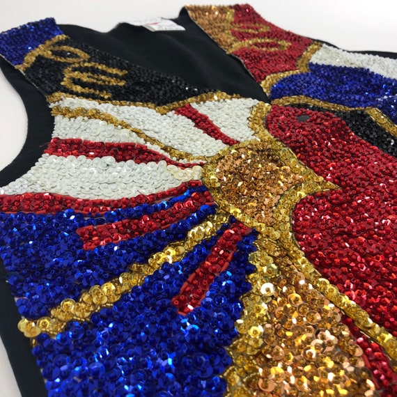 Texas Round Up Sequin Vest - image 4