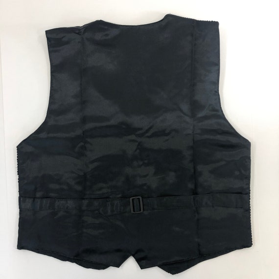 Southwest Sequin Vest - Black Sequin Vest with Bo… - image 4