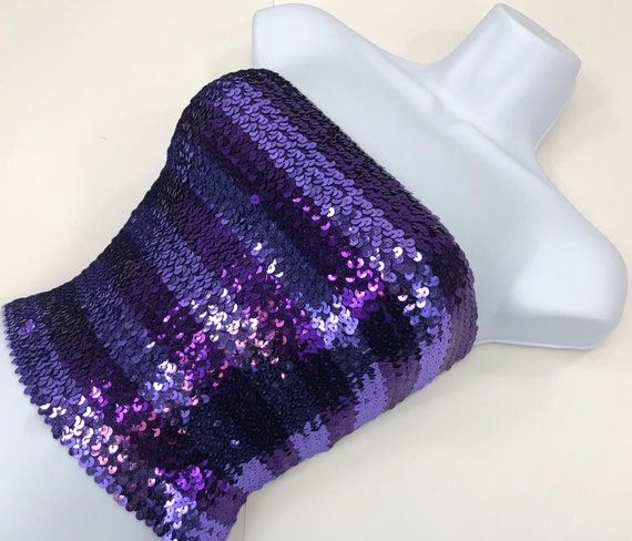 lavender sequin top