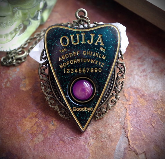 Witch Gothic Ouija Nature Jewellery Ouija Nature Necklace Alternative