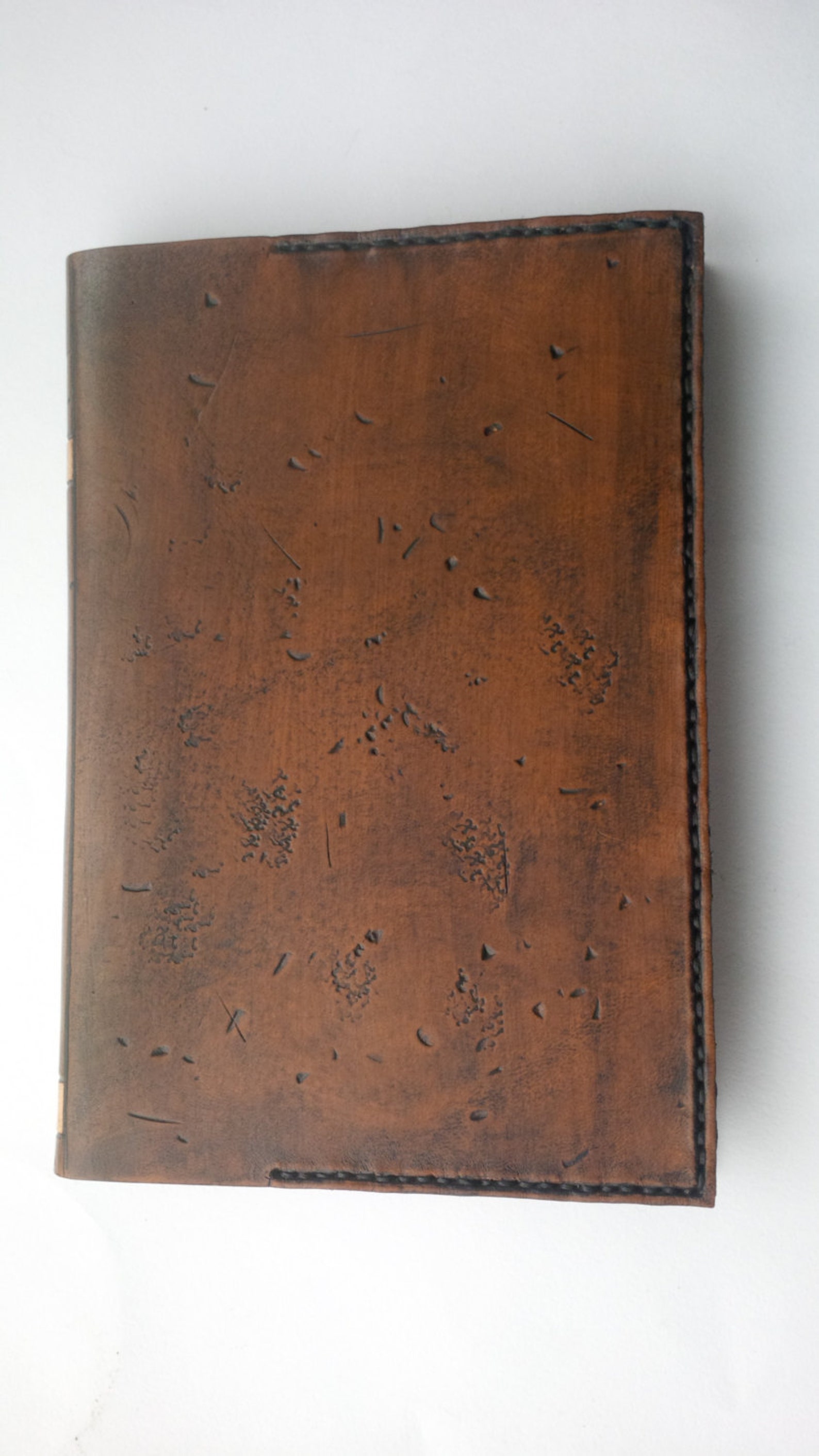 Handmade Carved Leather Dragon Age Inquisition A6 Notebook Etsy