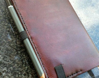 Custom A6/A5Handmade Leather Notebook cover