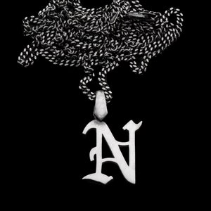 Sterling Silver Nombre pendant