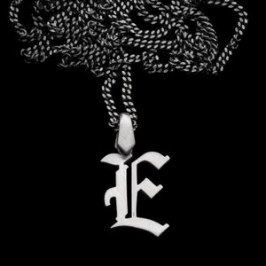 Sterling Silver Nombre pendant
