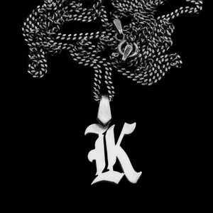 Sterling Silver Nombre pendant