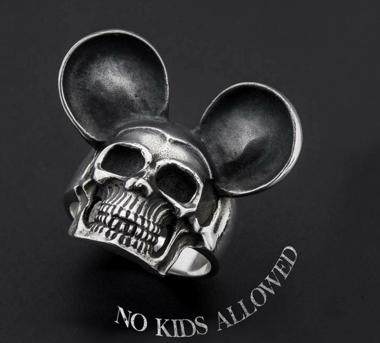 アクセサリー silver925 Mickey skull ring silver925 Mickey skull ring