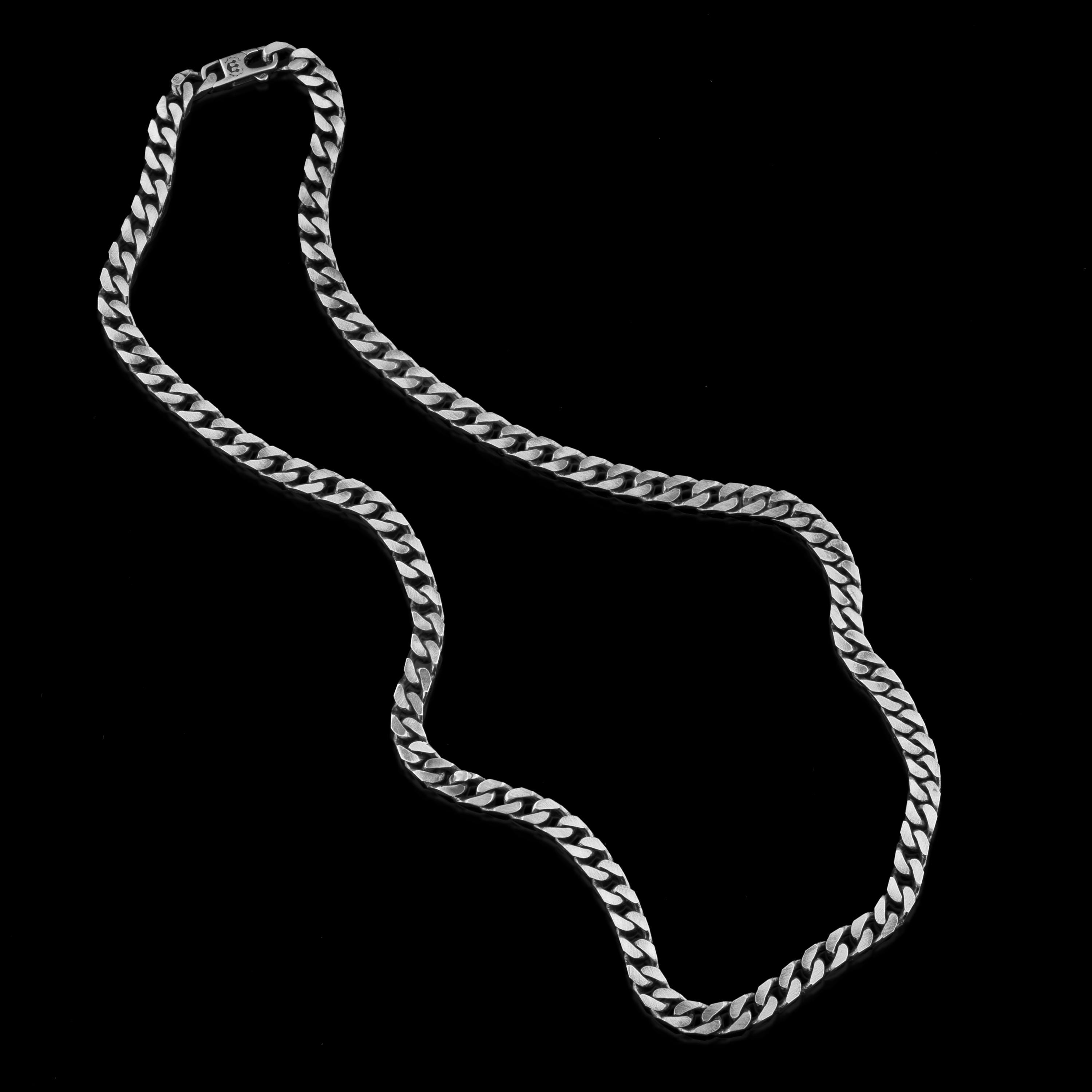 Handmade Silver Panzer Link Chain: 925 Sterling Silver Necklace, 6mm - Etsy