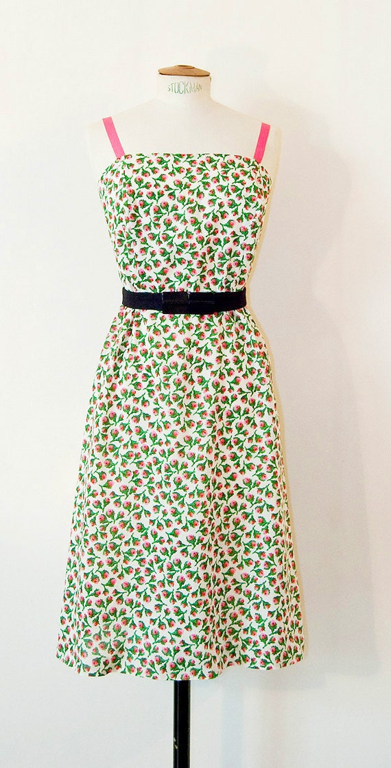 80s Floral dress