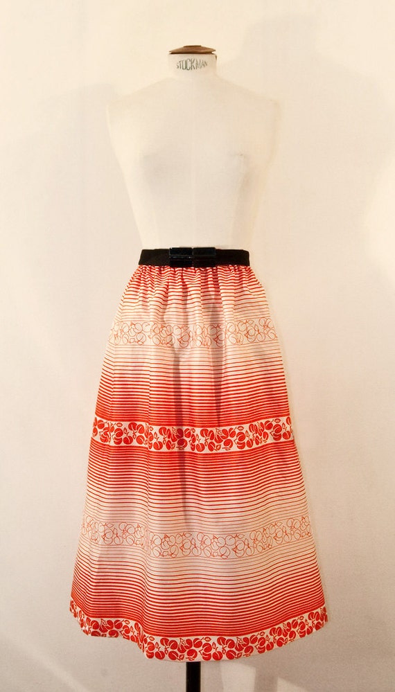 fruit print Skirt