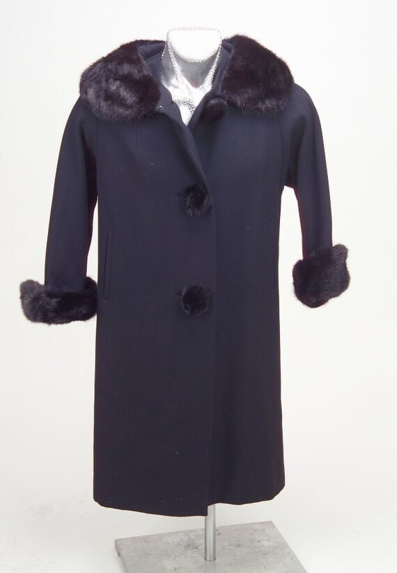 Fur Coat Vintage Ladies Racoon Kaplan of Buffalo … - image 4