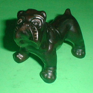 Boxer Hund stehende Harz-Statue 4,5 Zoll H handgemachter AKC Bull Dog