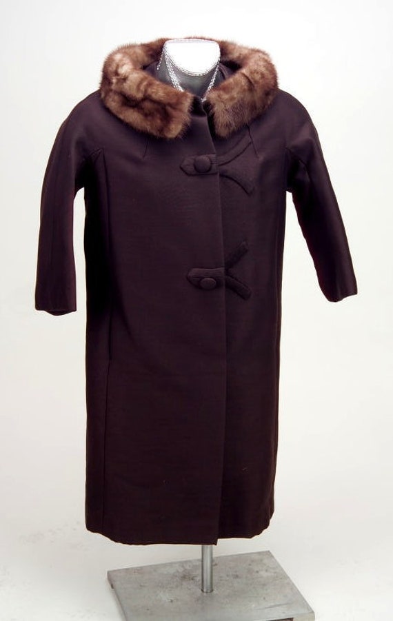 Fur Coat Vintage Ladies Racoon Kaplan of Buffalo … - image 6