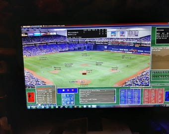 Strat O Matic Baseball for Windows old GAME with card image 2014-2018-2019-2020 editions