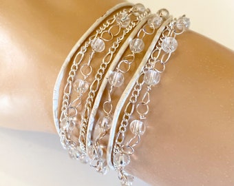 Triple Wrap Bracelet - Delicate & Handcrafted