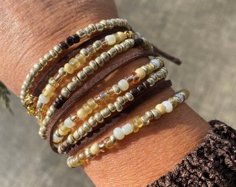 Bohemian Wrap-sody Triple Wrap Bracelet