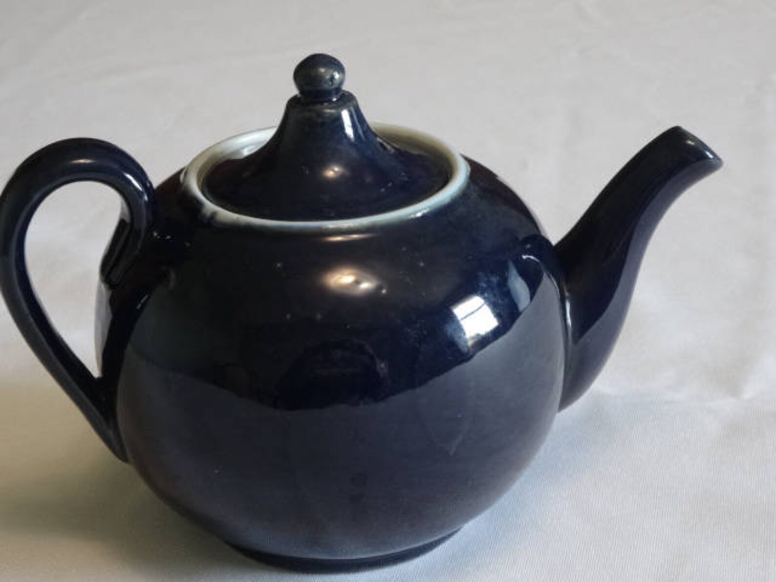 The Ohio Pottery Co. Petroscan Zanesville Vintage Royal Blue Etsy