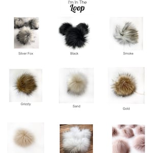 Faux Fur pompom