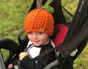 Baby Pumpkin Hat . Toddler pumpkin Hat