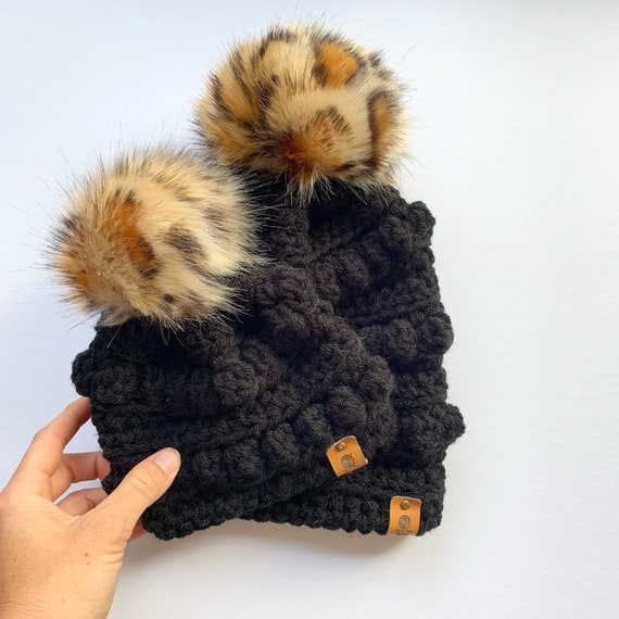 Beanie. Bobble Beanie. Mommy and Me 