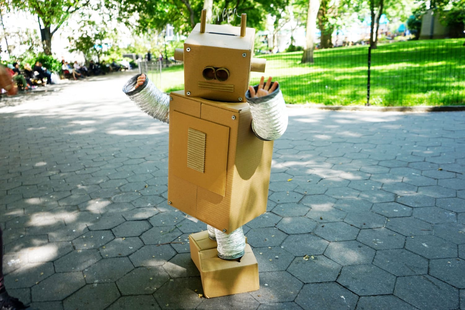 Build-your-own Cardboard Box Robot Costume Instructions Only - Etsy