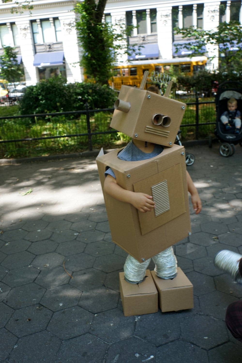 Build-your-own Cardboard Box Robot Costume Instructions Only | Etsy