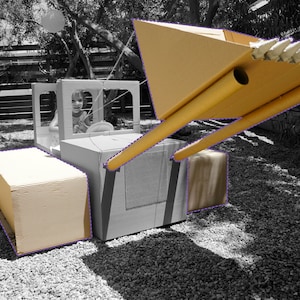 ARTÍCULO ADICIONAL: Construya su propia topadora de caja de cartón (artículo complementario para la compra anterior de Cartón Caja) - Solo instrucciones