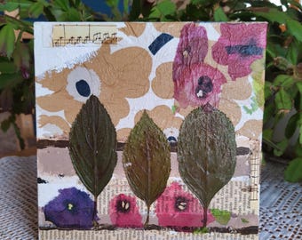 Original Mixed Media Kunst, handgemachte Collage, Mixed Media Collage, Papiercollage, originale Collagenkunst, zeitgenössische Collagenkunst