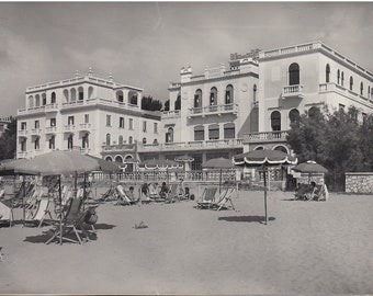 10 vintage postcards 50s and 60s Italy black and white real photography, Assisi, Amalfi, Fiori-Grimaldi, Lido di Jesolo, Campobasso