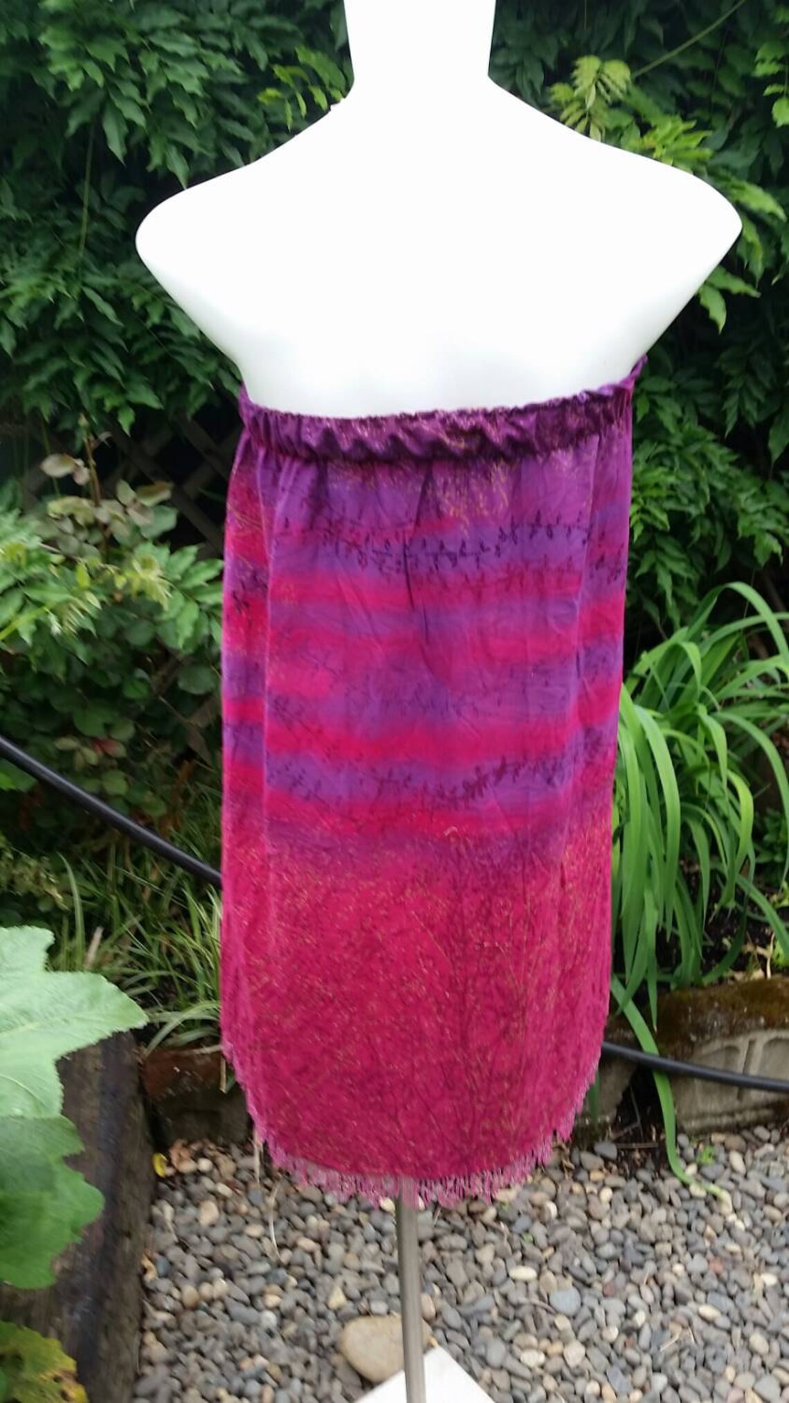 Festival Dresssize Largesewn in Stretch Over Bustfun Etsy