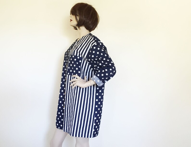 Sandcastle by Catalina Oversized Pattern Block Top