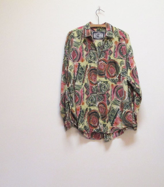 Sandcastle by Catalina Oversized Pattern Block Top