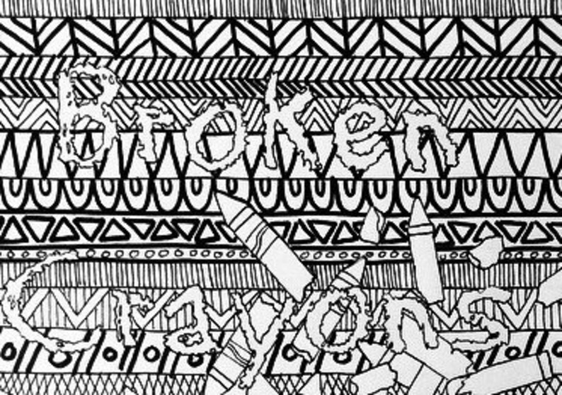 Download Broken Crayons Still Color Quote Digital Print Adult Coloring | Etsy