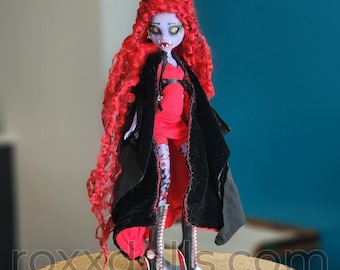 Danika - Baku / Succubus Hybrid OOAK doll Monster High base