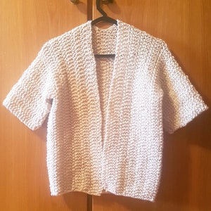 JERSEY Pattern Jacket Model Bubbles PDF Ideal Beginners/Knitting Pattern PDF